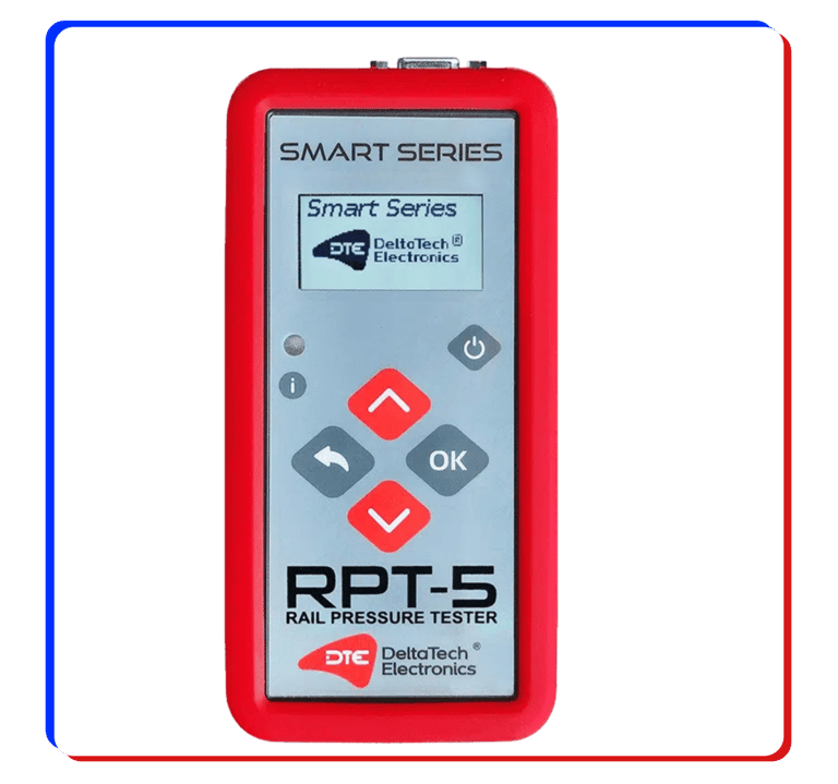 raildrucktester rpt-5 deltatech prüfen raildruck