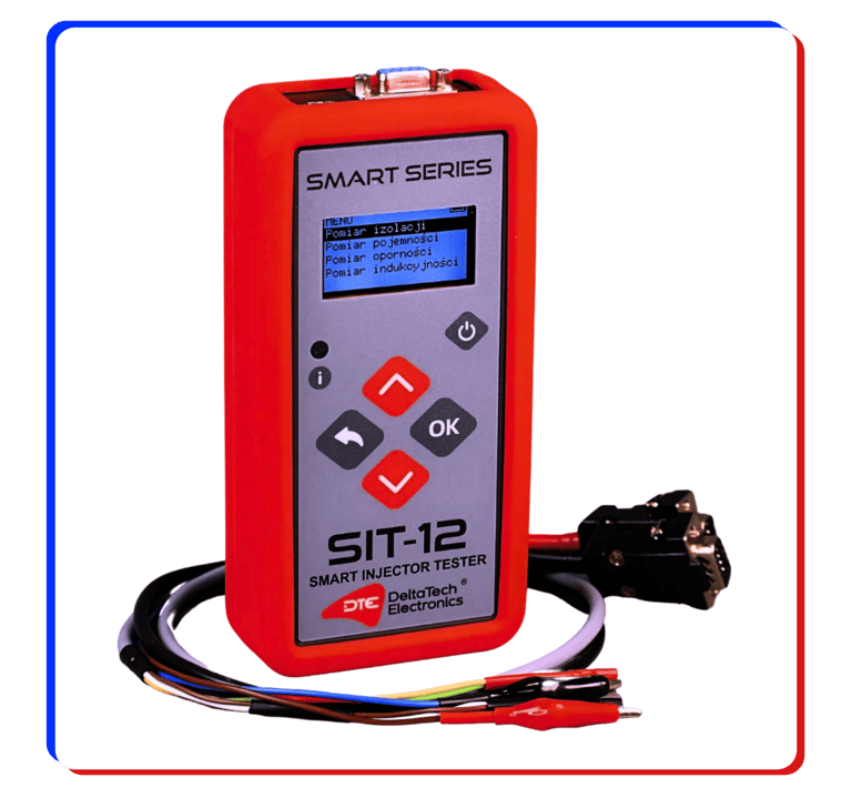 Der SIT-12 Tester ist ein tragbares Gerät zur Messung der elektrischen (Pumpen-) Parameter von Injektoren.