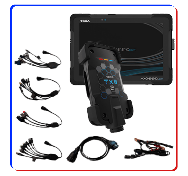 texa bike diagnosekit mit Multikalbel Adapter