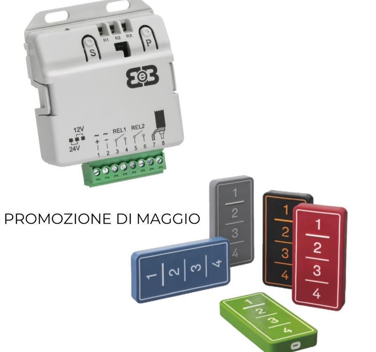 „Proget BeB Master-Slave“ nuotolinio programavimo technologija kiemo vartams ir užtvarams.