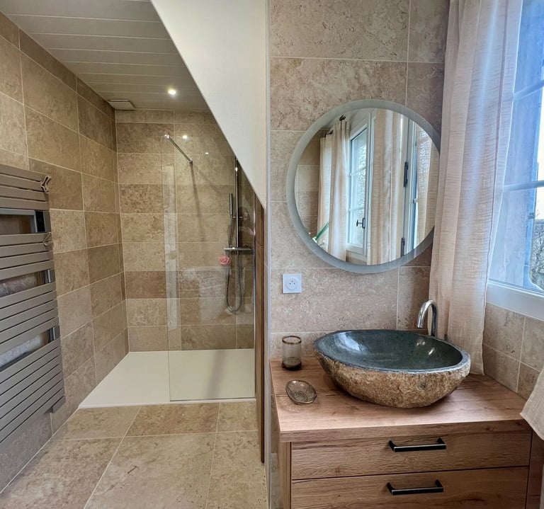 rénovation salle de bain à tessel, près de caen