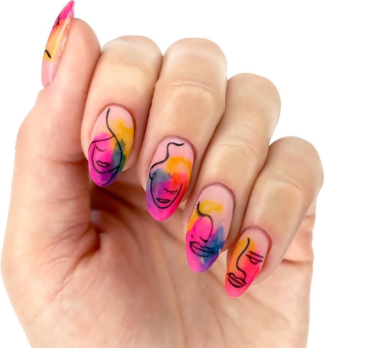 Professional gel manicure products