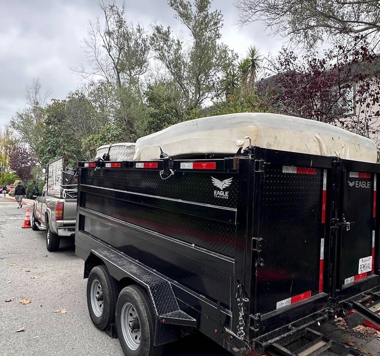 SFC Junk Removal: Store fixture hauling near me in SF 94108.