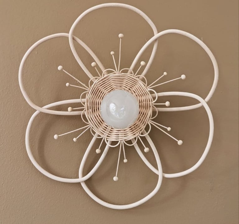Luminaire fleur par Maison Désuète 