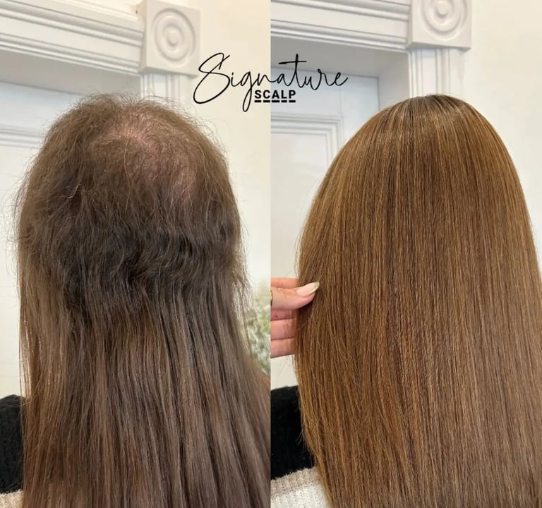 Signature Scalp Hair loss at HairLabUK 