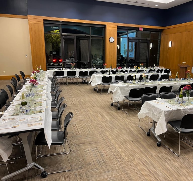 peace brodges center, nashville, food