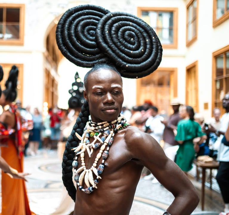 Galerie Vivienne africa style fashion Paris France