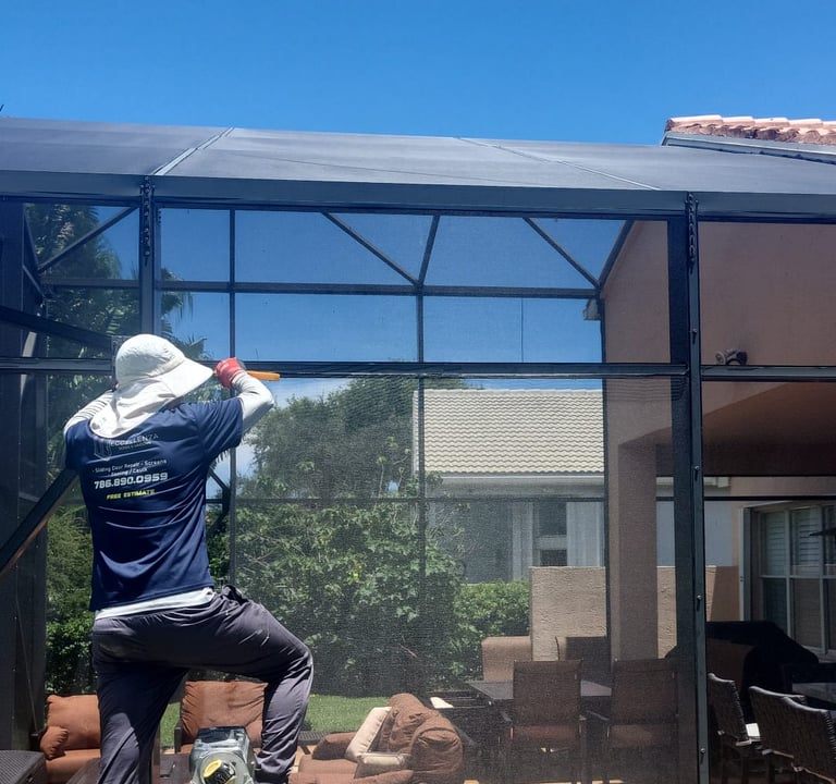 patio screen repair
