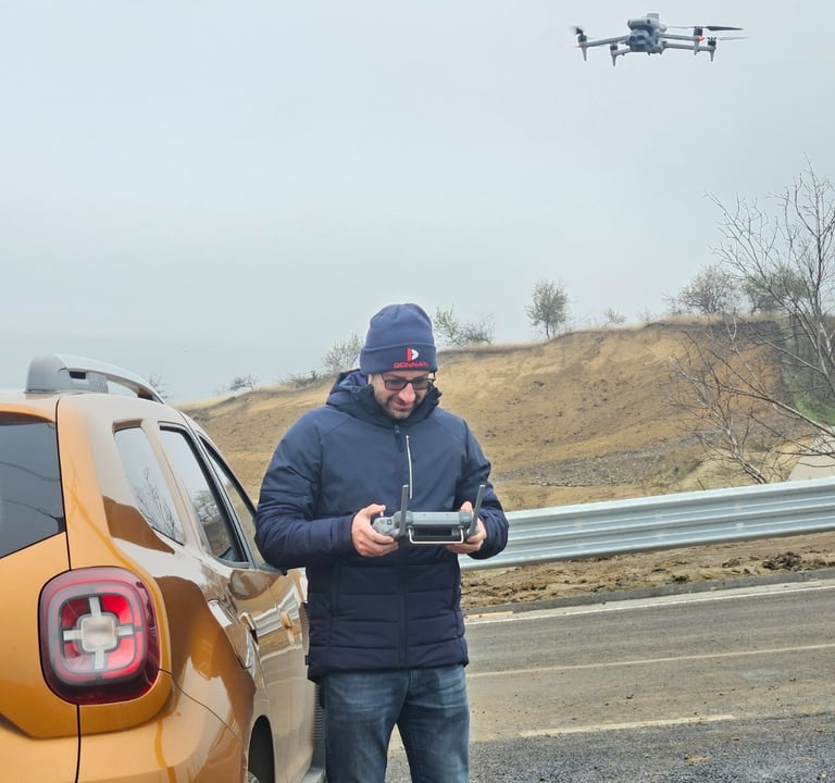 drona fotogrammetrie