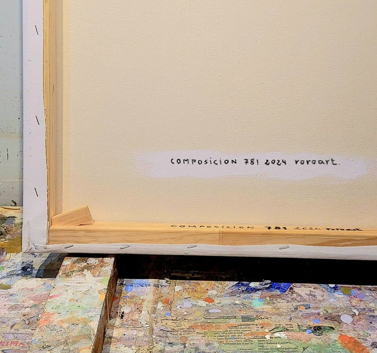 Composicion 781,vista posterior