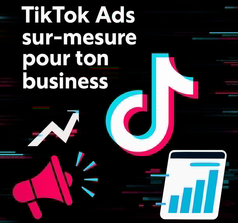 Affiche promotionnelle TikTok Ads