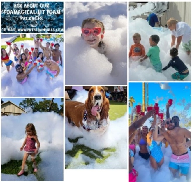 Foam Parties! Bookings 832-216-8423