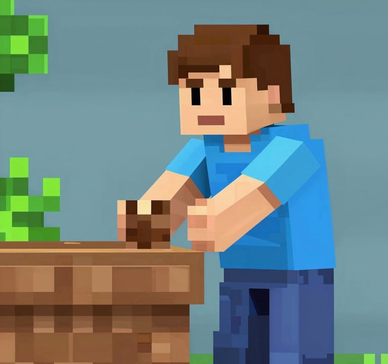 a man riding a skateboard down a street next to tall buildings