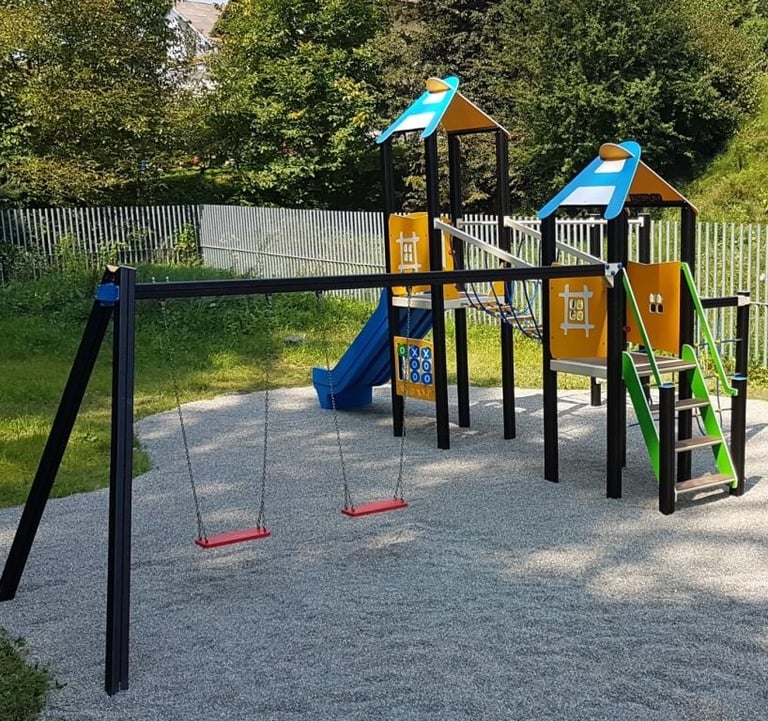 Žaidimų aikštelių kompleksai iš aliuminio