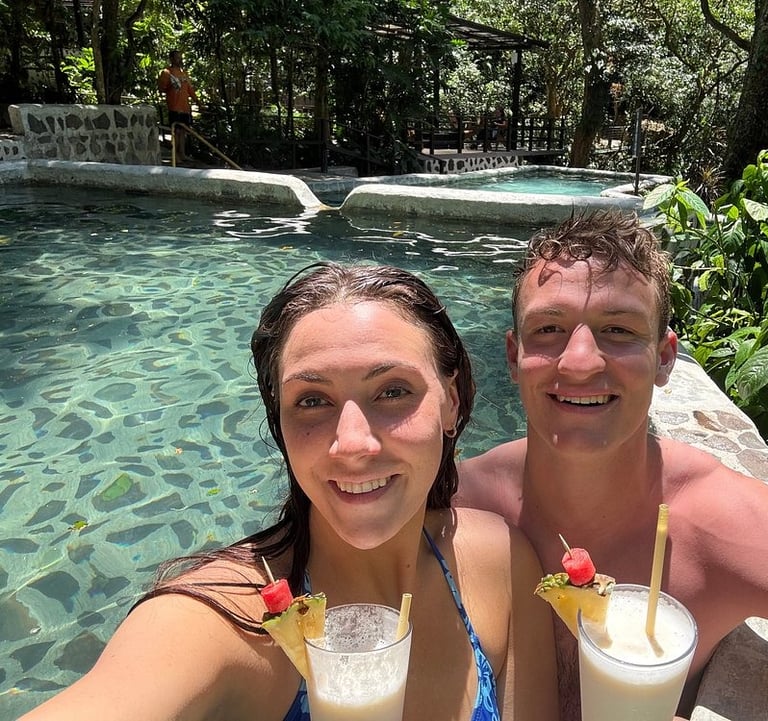 Hotsprings in Miravalle Volcano Travel Agency Costa Rica