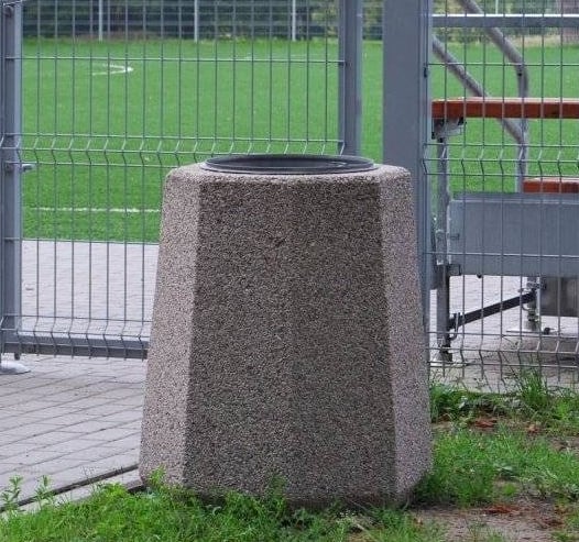 Betoninės šiukšliadėžės