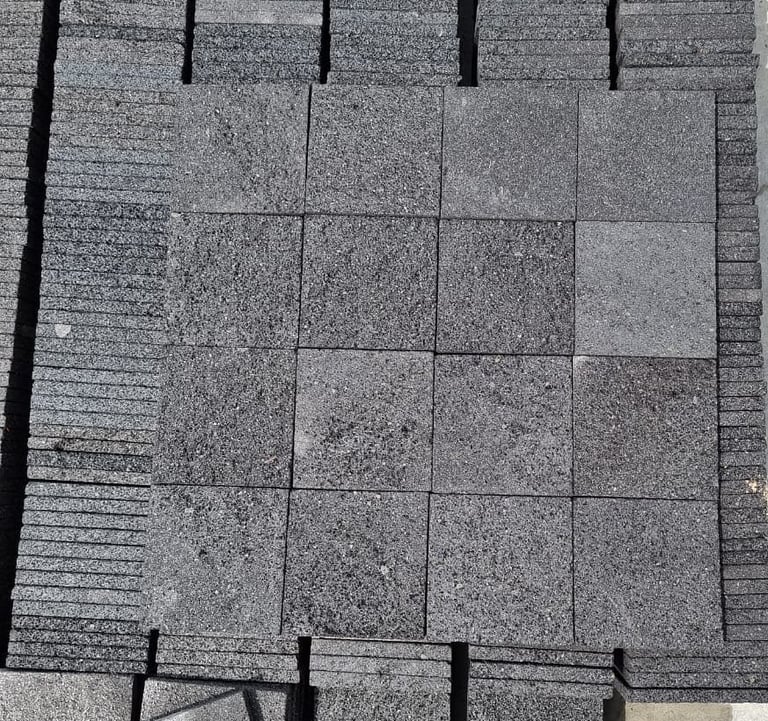 Sukabumi black lava tiles