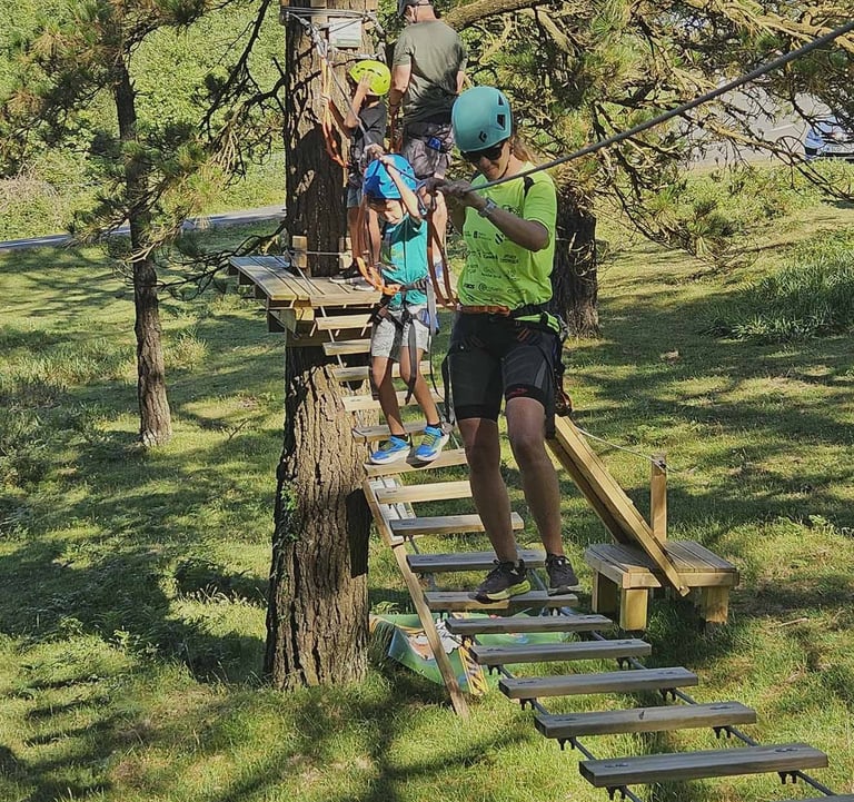 sendapark, parque de aventuras en cedeira xeoparque cabo ortegal