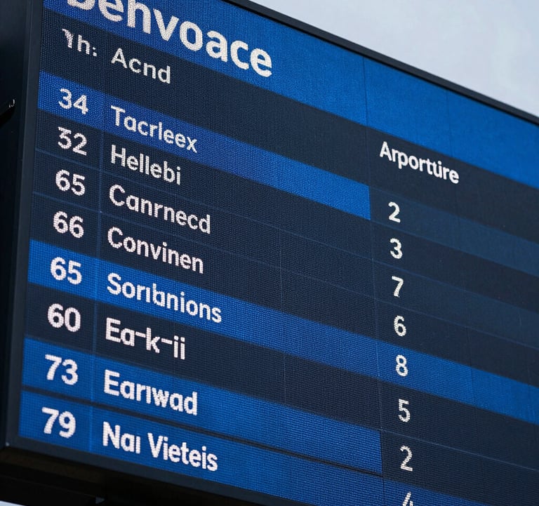 A vertical shot showing a close-up of a digital scoreboard on a screen, with steel blue and dark navy interface elements. Professional and high-tech feel.