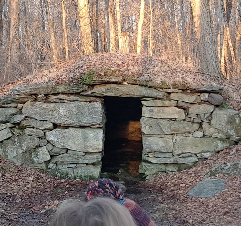 Winter Solstice Sunrise Stone Chamber Kent, NY