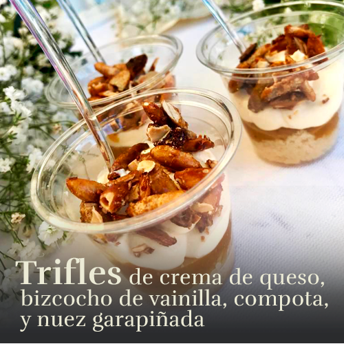 Canapés y Bocadillos Gourmet para eventos sociales y empresariales