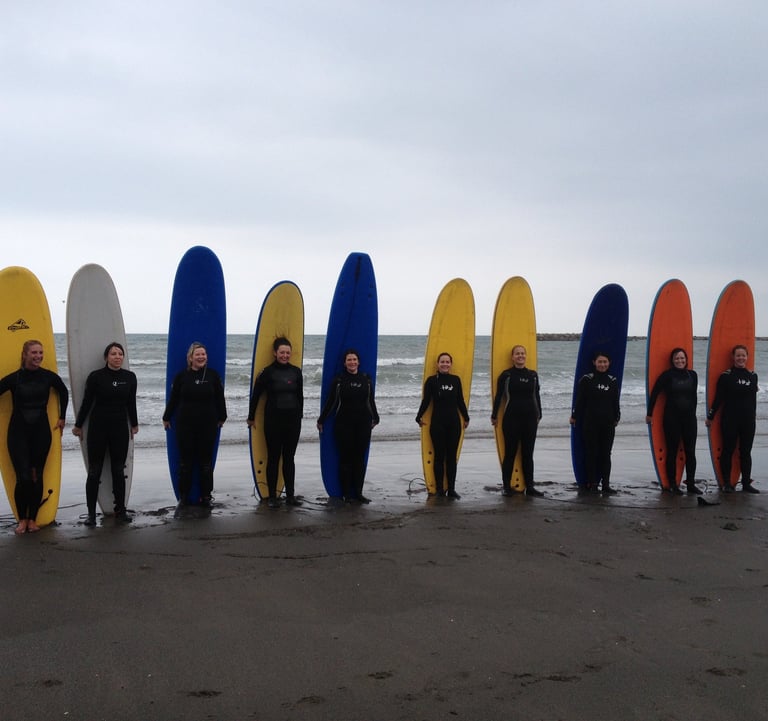 Hen and stag party page