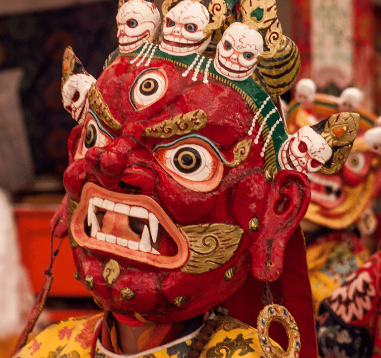 ladakh chams masked dance festival