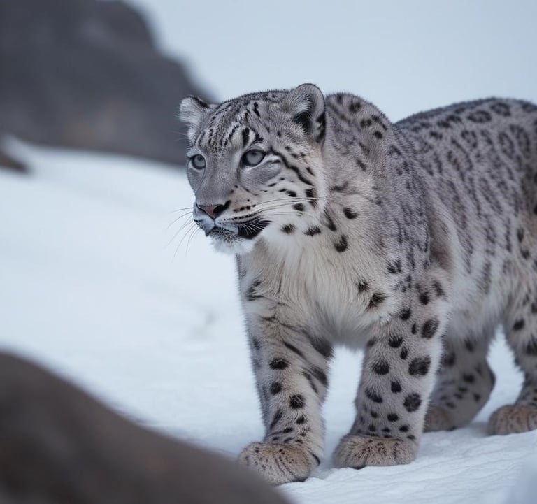 snow leopard ladakh