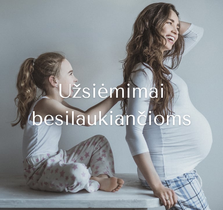 Užsiėmimai besilaukiančioms