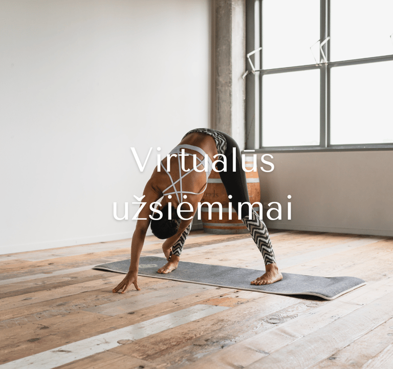 Virtualūs užsiėmimai