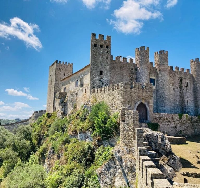 a castle like structure with a castle like structure