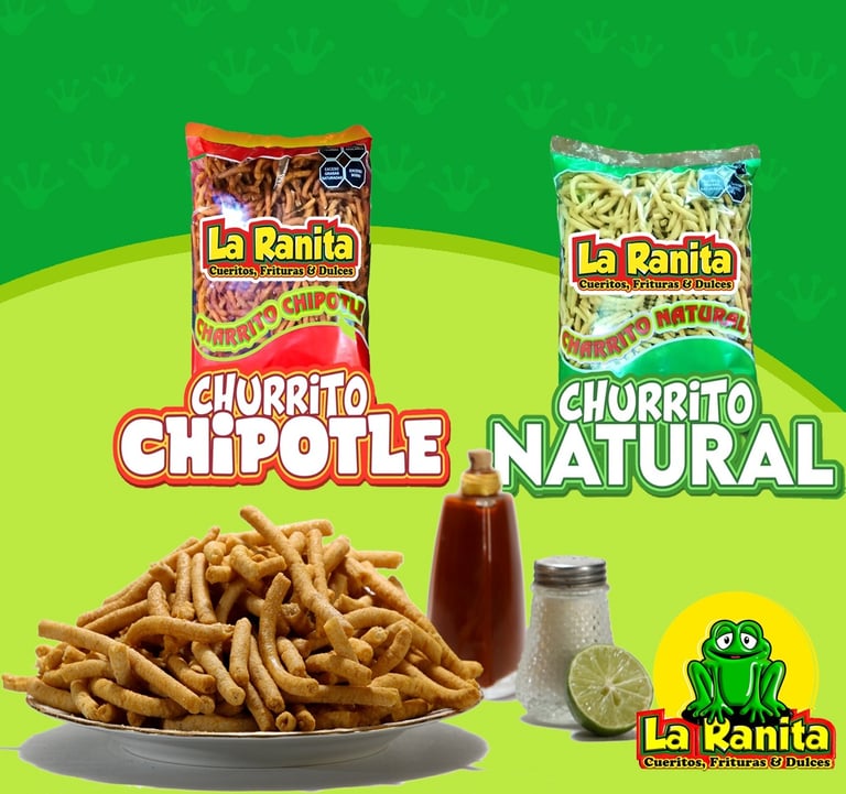Charritos de Chipotle y Natural La Ranita.