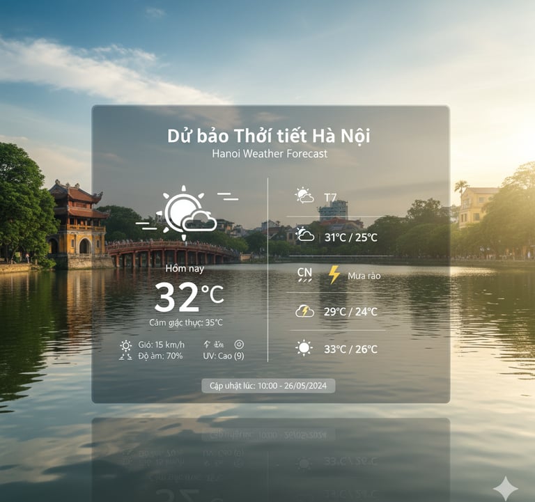 Online Hanoi weather