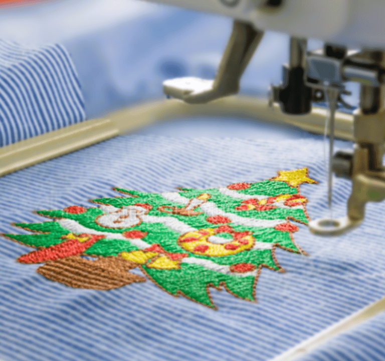 Machine Embroidery on Customer Supplied Material