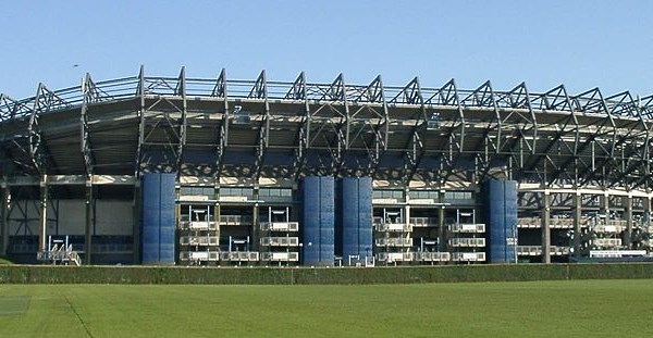 Murrayfield stadium is on our backyard