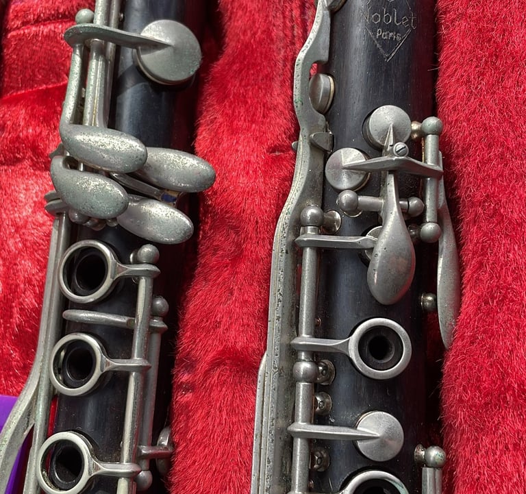 clarinette dans son étui rouge