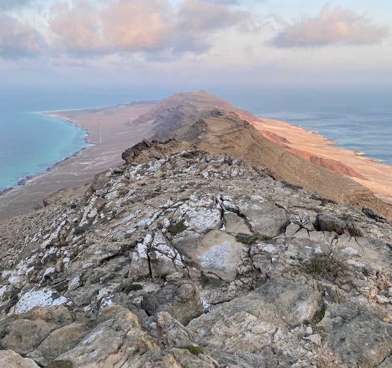 Socotra island tour view from above