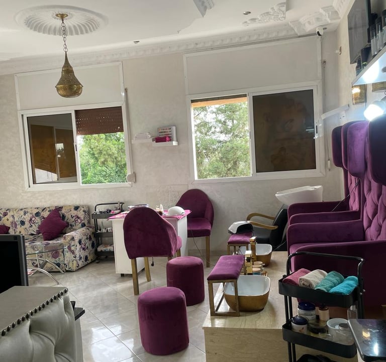 Ambiance chaleureuse et décor élégant du 5D Spa à Azrou