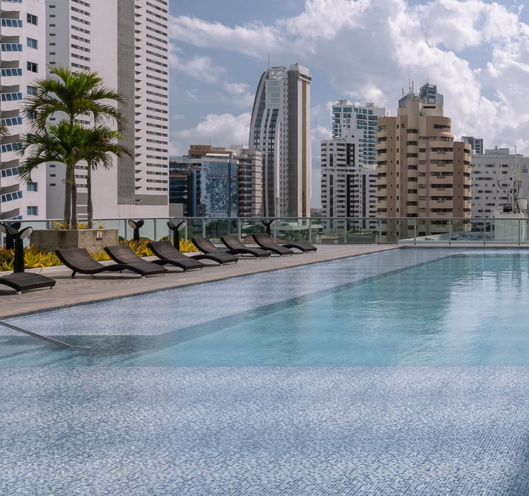 Beachfront apartments