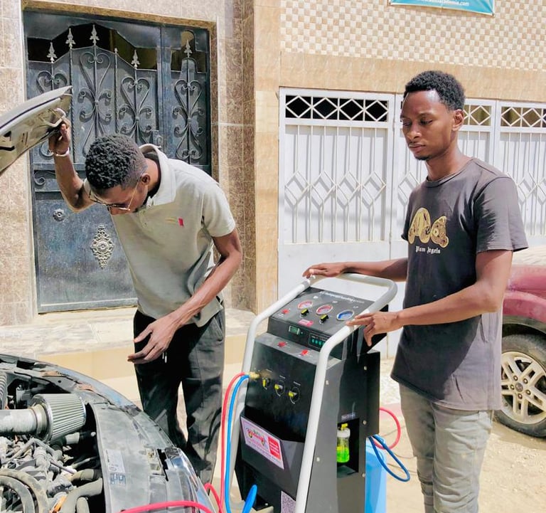 Formation en froid et climatisation automobile et domestique