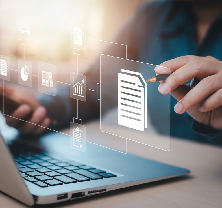 Receive Record and provide securely