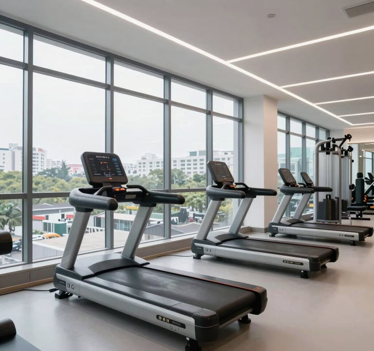 RK construction Fully equipped gym