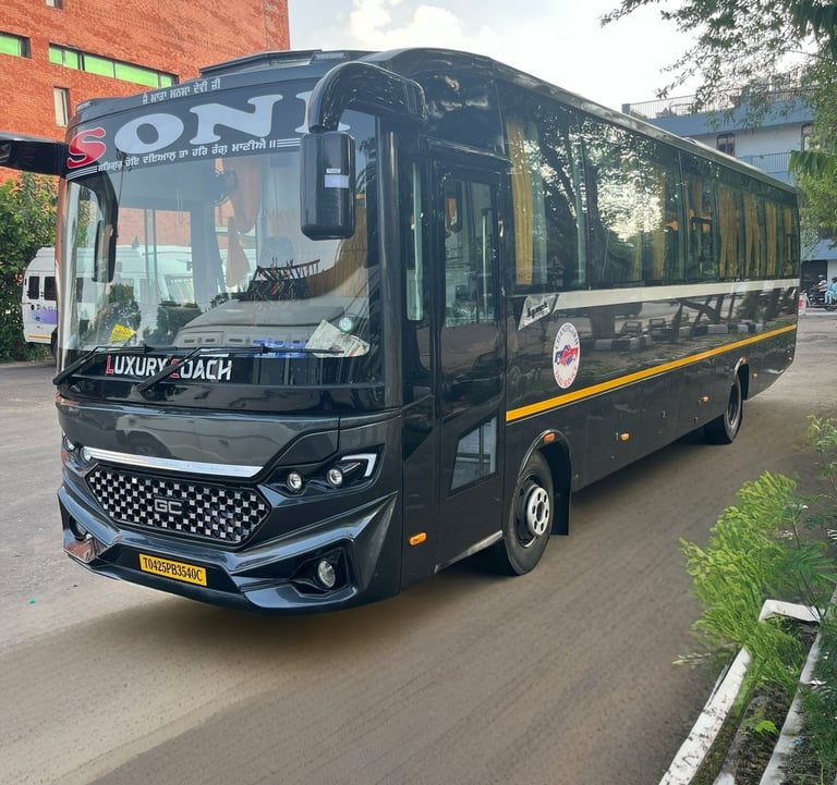 Luxury Bus On Rent