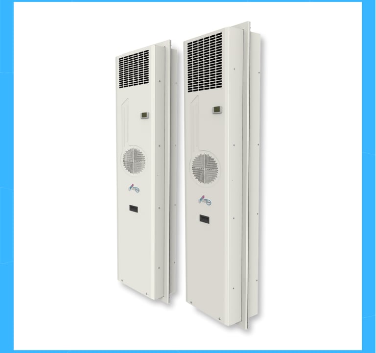 INDOOR-EXTERNAL, SEMI/FULLY RECESSED AIR CONDITIONERS