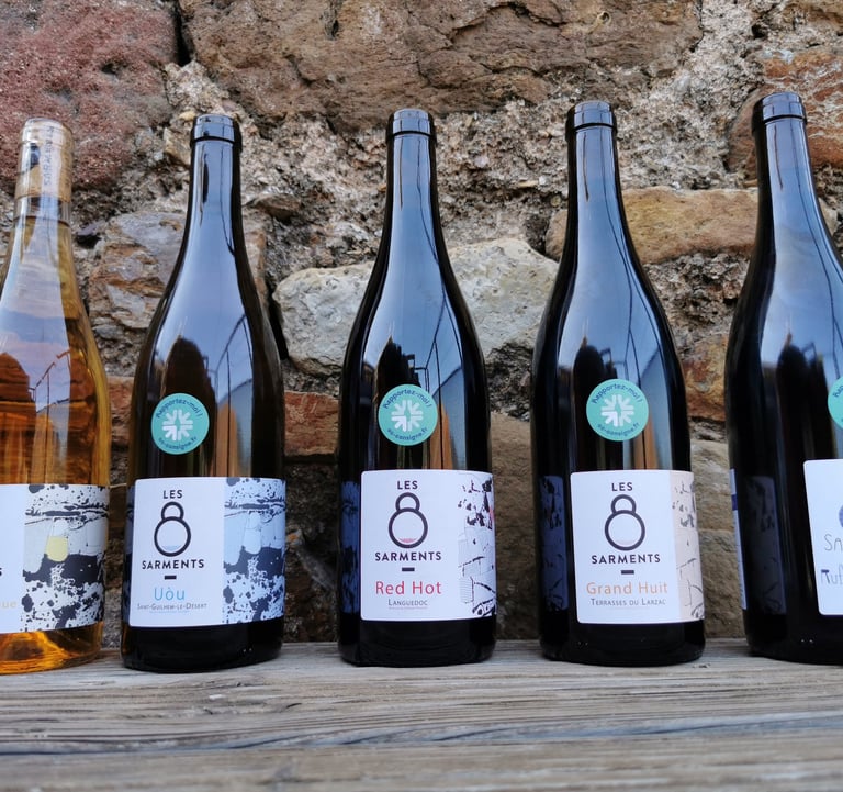 bouteilles de vins bio à acheter