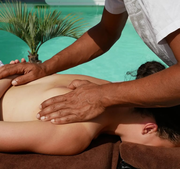 Massage californien à Meaux avec David