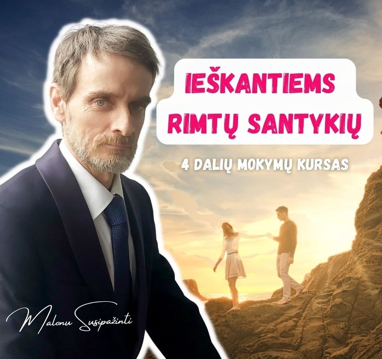 ieškantiems rimtų santykių