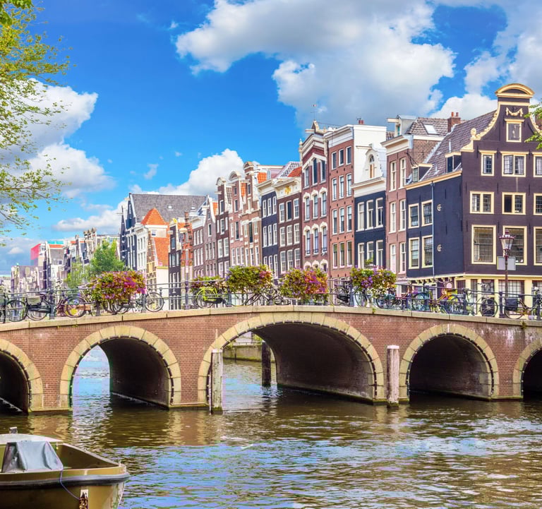 Canal do Amsterdam