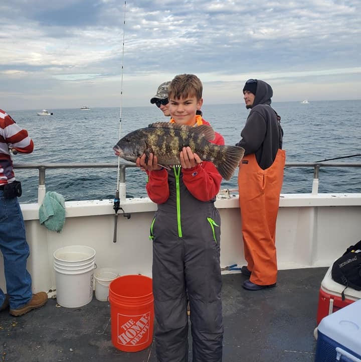 Tog / blackfish / Tautog caught on our Hurst Tackle Supply Jigs