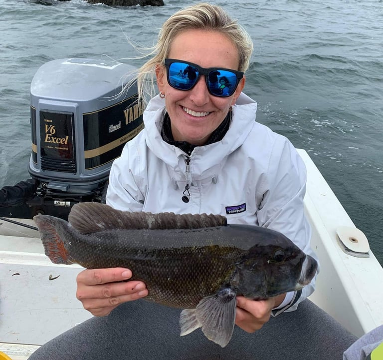 Tog caught on our Hurst Tackle Supply Jigs